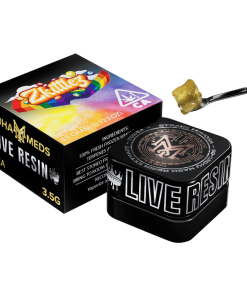 MUHA MEDS ZKITTLEZ 3.5 GRAMS LIVE RESIN| INDICA