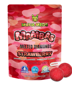 STRAWBERRY SATIVA | MELTED DIAMONDS  3 GRAM GUMMIES
