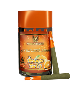 ORANGE BURST HYBRID | DELTA 8  5 PRE-ROLLS