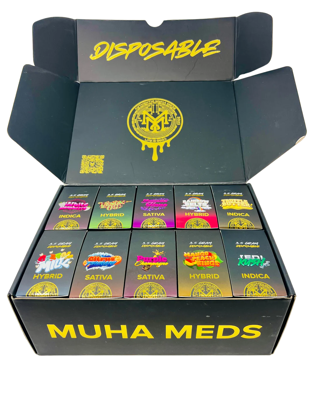 100 Pac 3.5G Mega Flavors mixed Master Box - Image 2