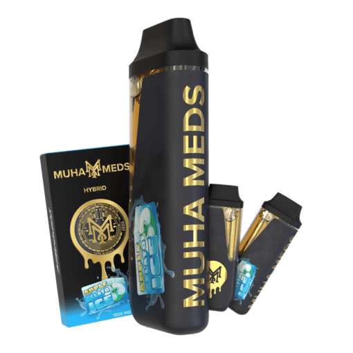 MUHA MEDS APPLE GELATO ICE 2 GRAMS DISPOSABLE| HYBRID - Image 2
