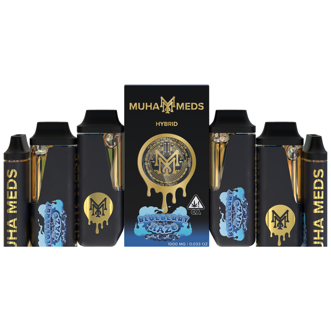 MUHA MEDS BLUEBERRY HAZE 2 GRAM DISPOSABLE| HYBRID - Muha Meds
