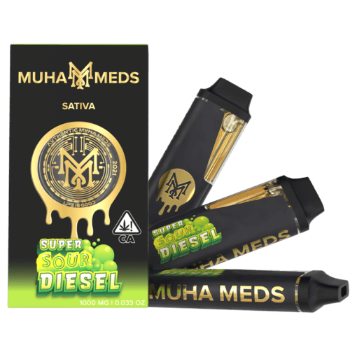 MUHA MEDS SUPER SOUR DIESEL 2G DISPOSABLE | SATIVA - Image 2