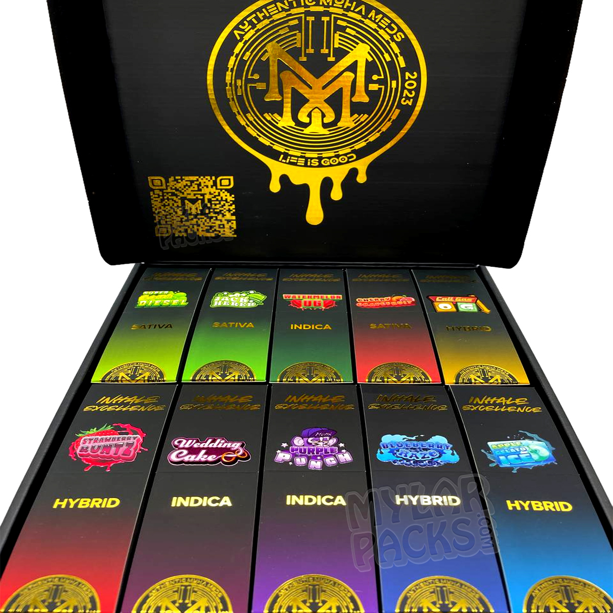 2025 Muha Meds 50 Pack Master Box 1G & 2G - Image 2