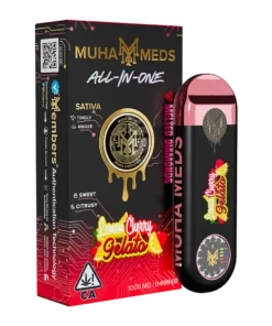 Muha Meds All in one Lemon Cherry Gelato Sativa | 1000MG