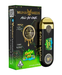 Muha Meds All in one Tahoe OG Indica | 1000MG