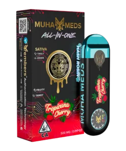 Muha Meds All in one Tropicana Cherry Sativa | 500MG